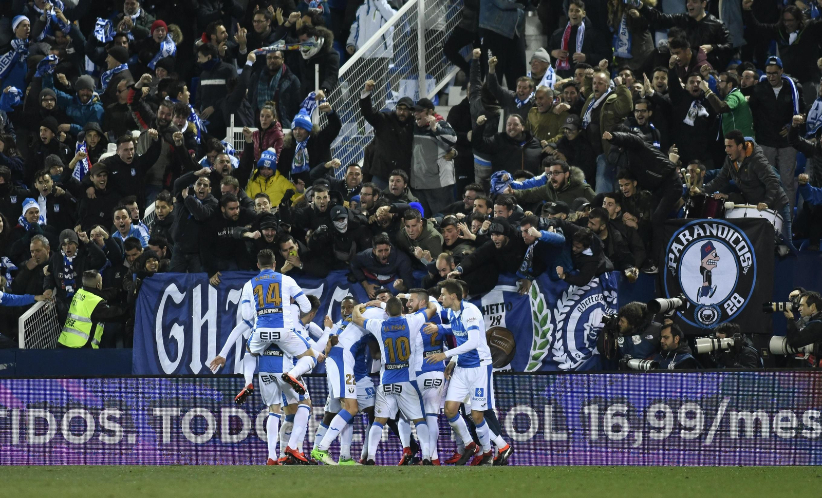 Las imágenes del Leganés-Sevilla de Copa