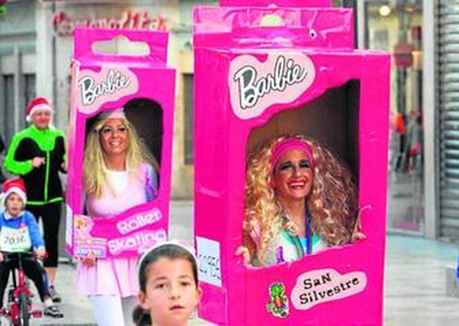 Una carrera contra los kilos