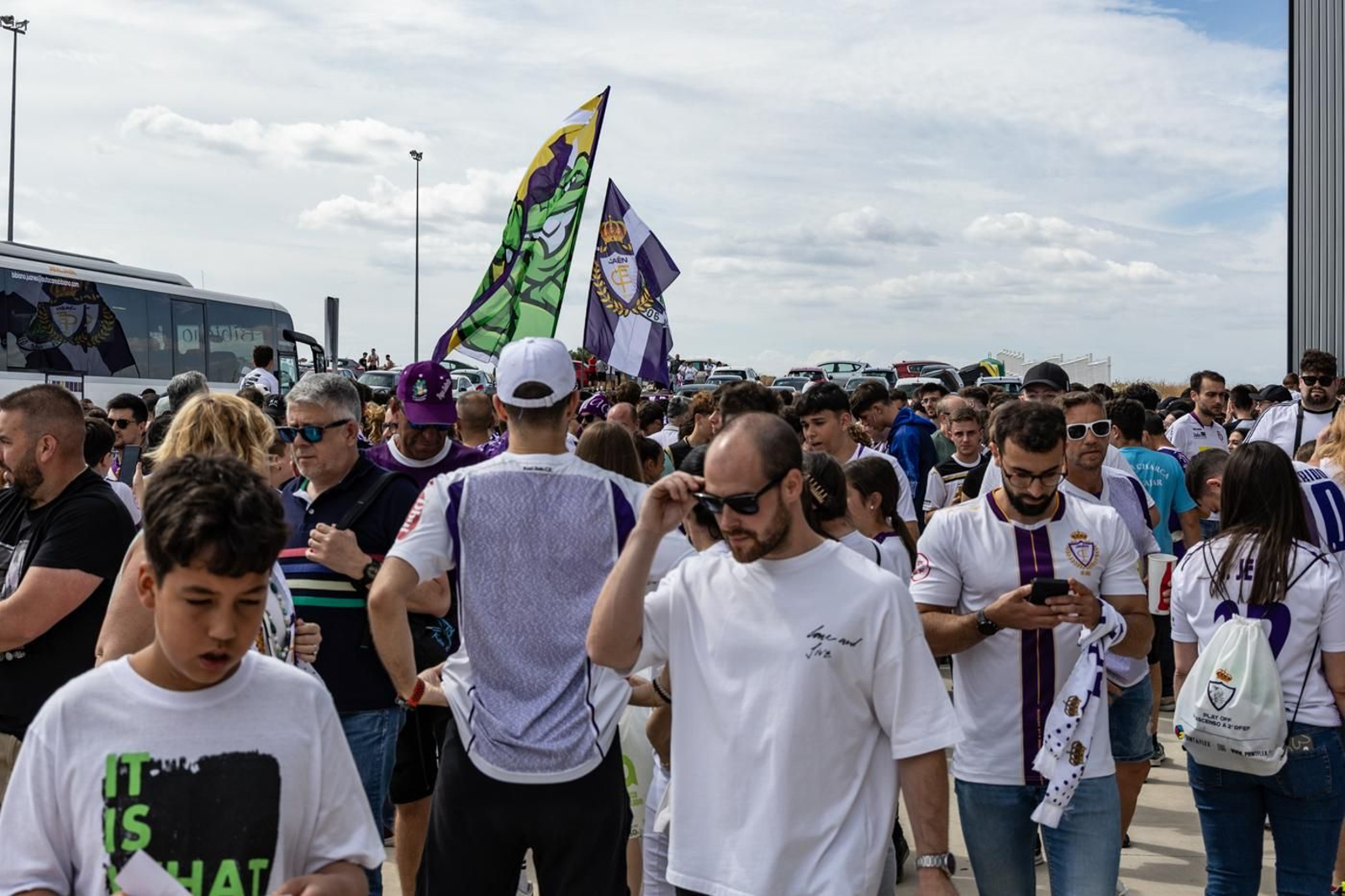 La afición del Real Jaén, su principal valor, en imágenes