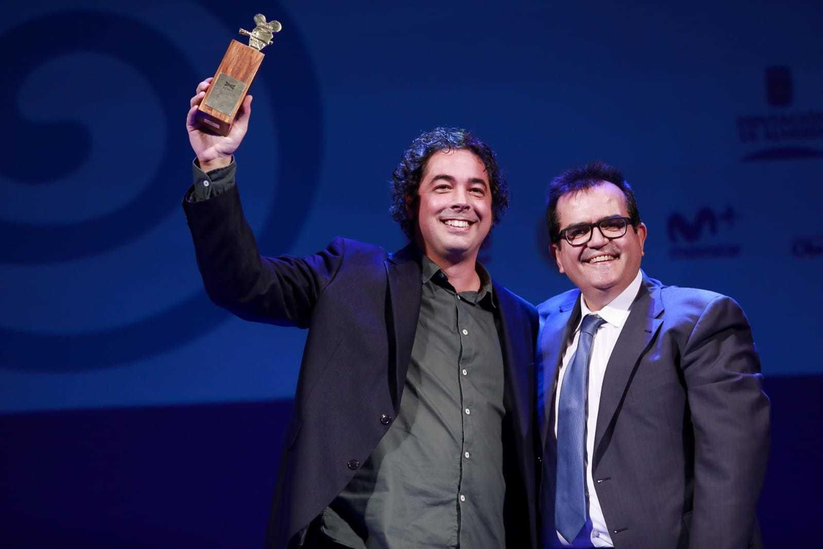 Premio ASFAAN para Juan Gabriel García en la Gala del Audiovisual Almeriense.