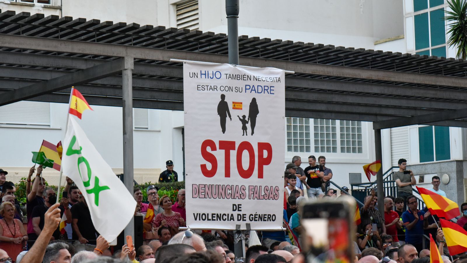 Las fotos del mitin de Vox en Algeciras