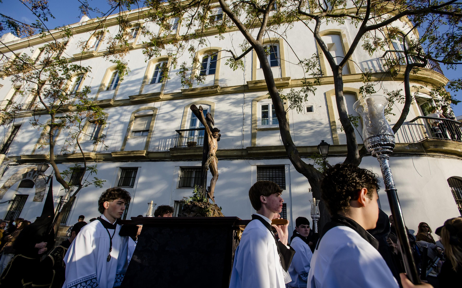 Las imágenes de la cofradía del Caminito en la Semana Santa de Cádiz 2022