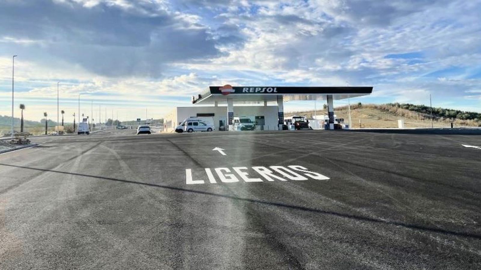 Nueva área de servicio de La Rambla.