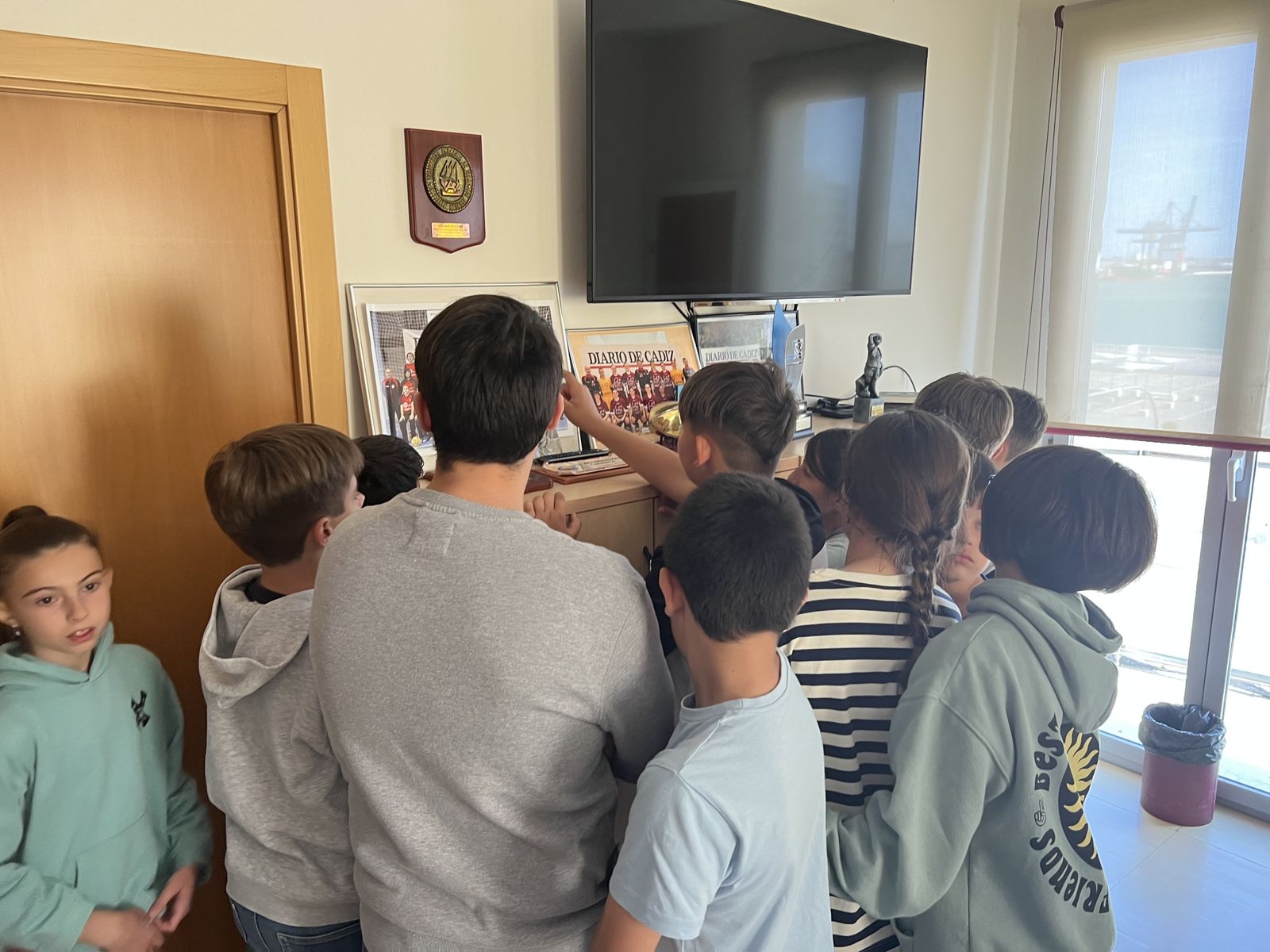 El CEIP Padre José Casal Carrillo de San Fernando visita Diario de Cádiz