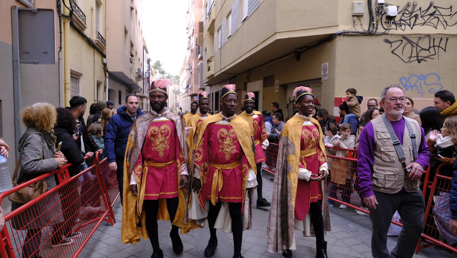 La Cabalgata de Reyes Magos de Almería, en imágenes