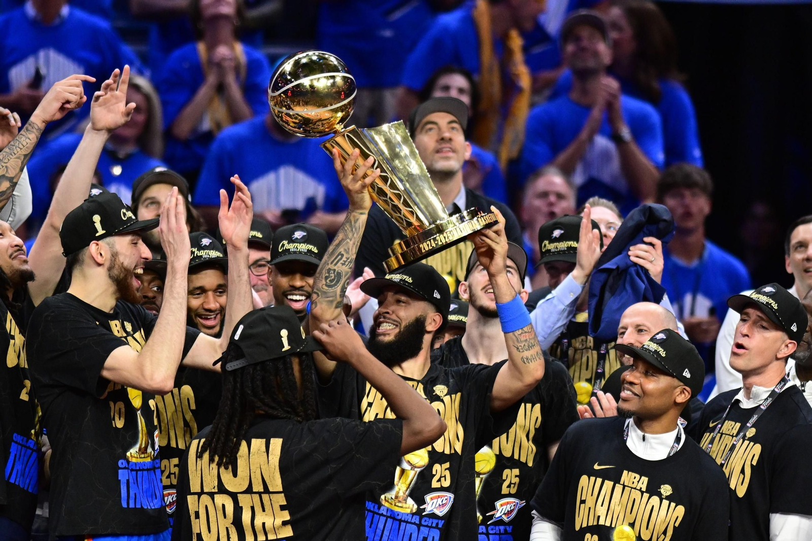 Las fotos del título de la NBA para Oklahoma City Thunder