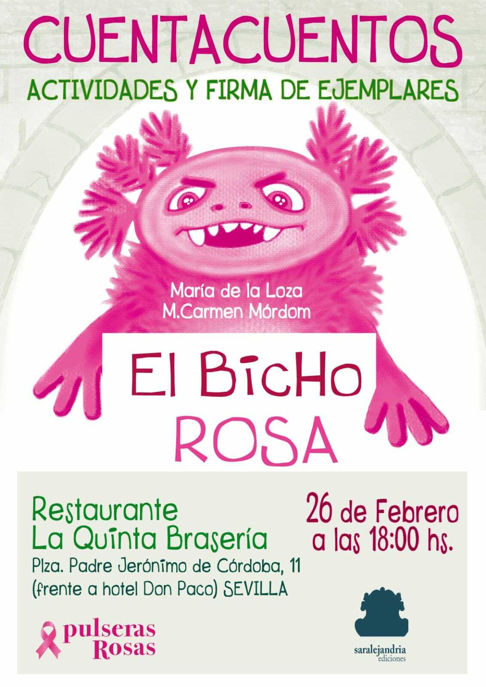 Cartel El Bicho Rosa