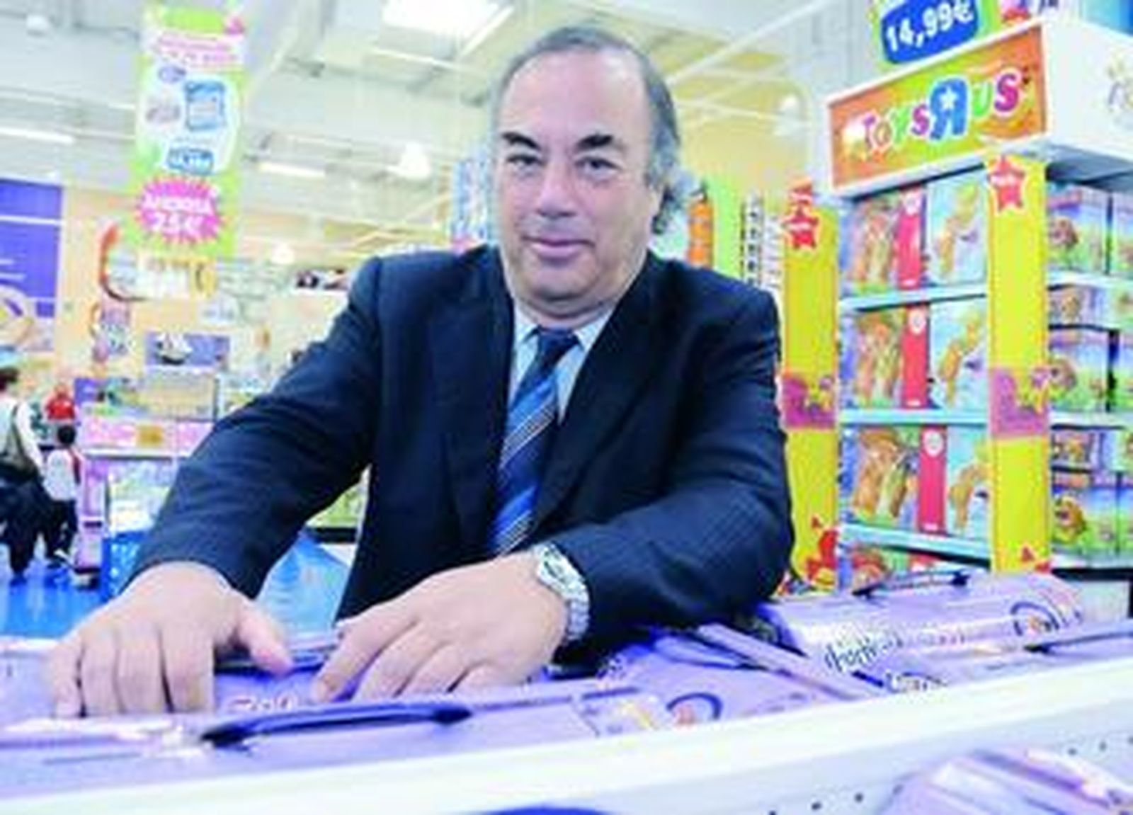 Antonio Urcelay, presidente de Toys 'R' Us Europa, ayer en Sevilla.