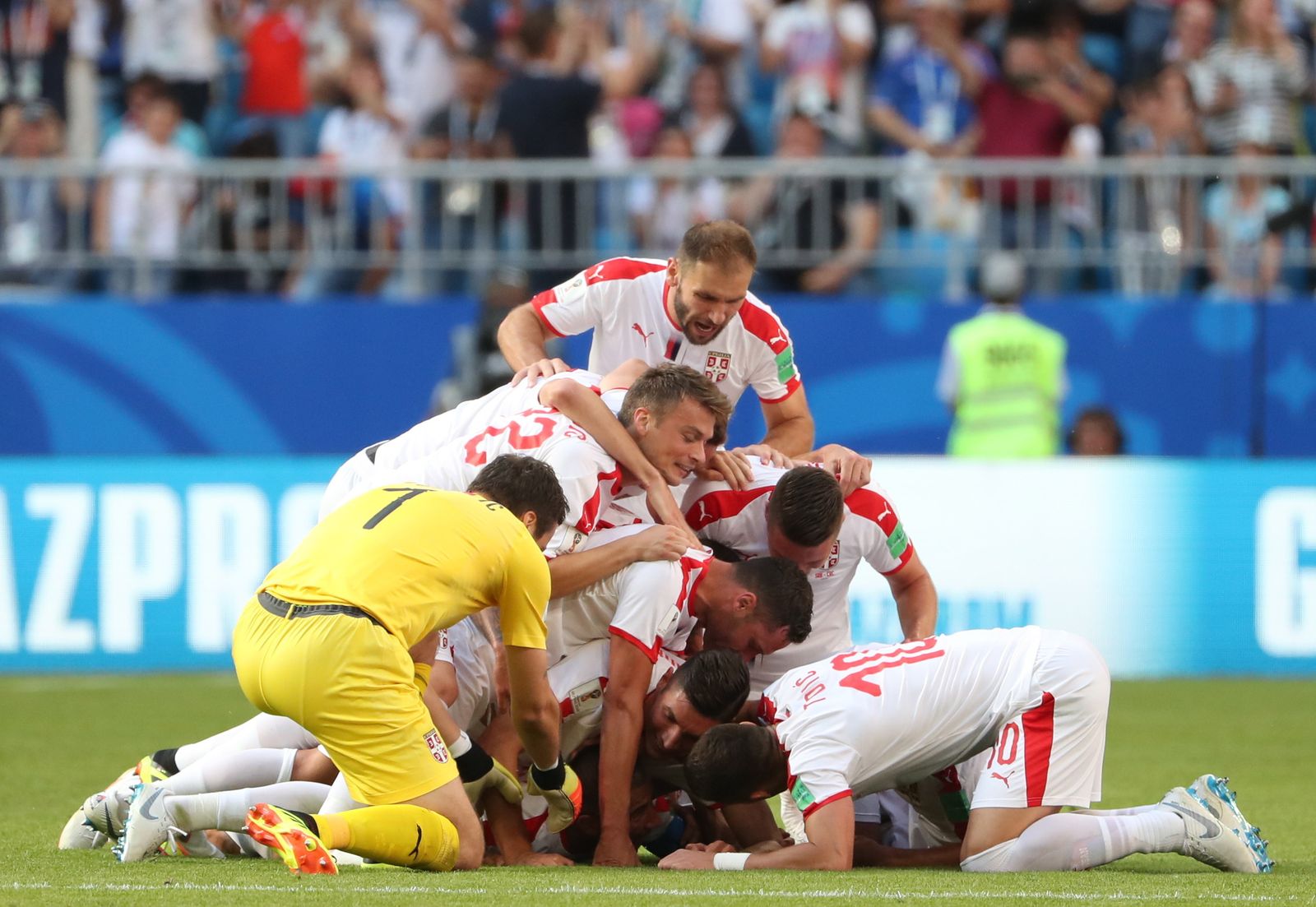 Las imágenes del Costa Rica-Serbia