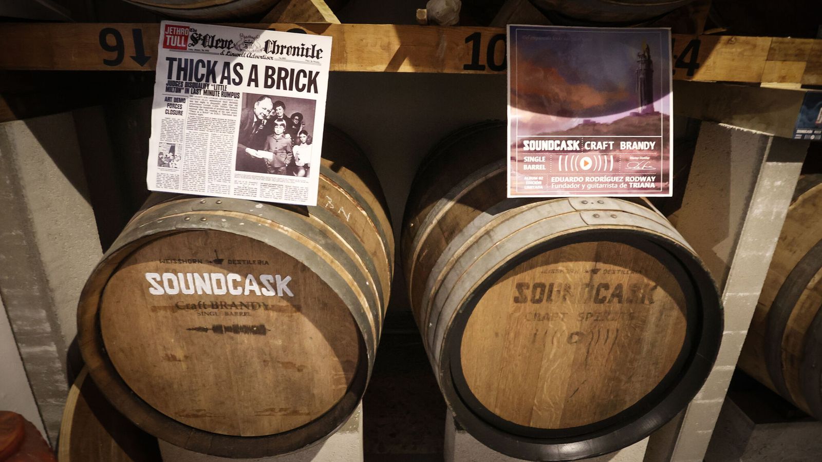 Barriles del 'Soundcask'.