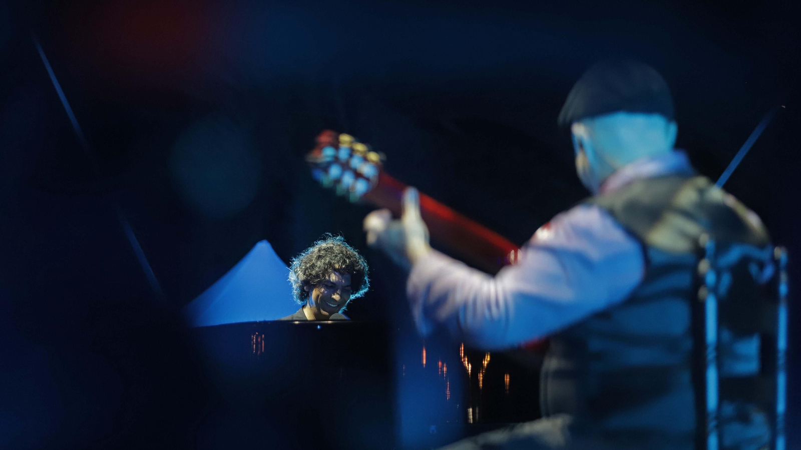 Fotos del espectáculo 'Paqueando' de José Mari Banderas y Diego Amador en Algeciras