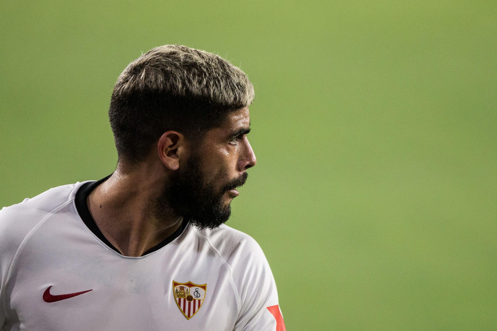 Banega, en uno de sus últimos partidos con el Sevilla.