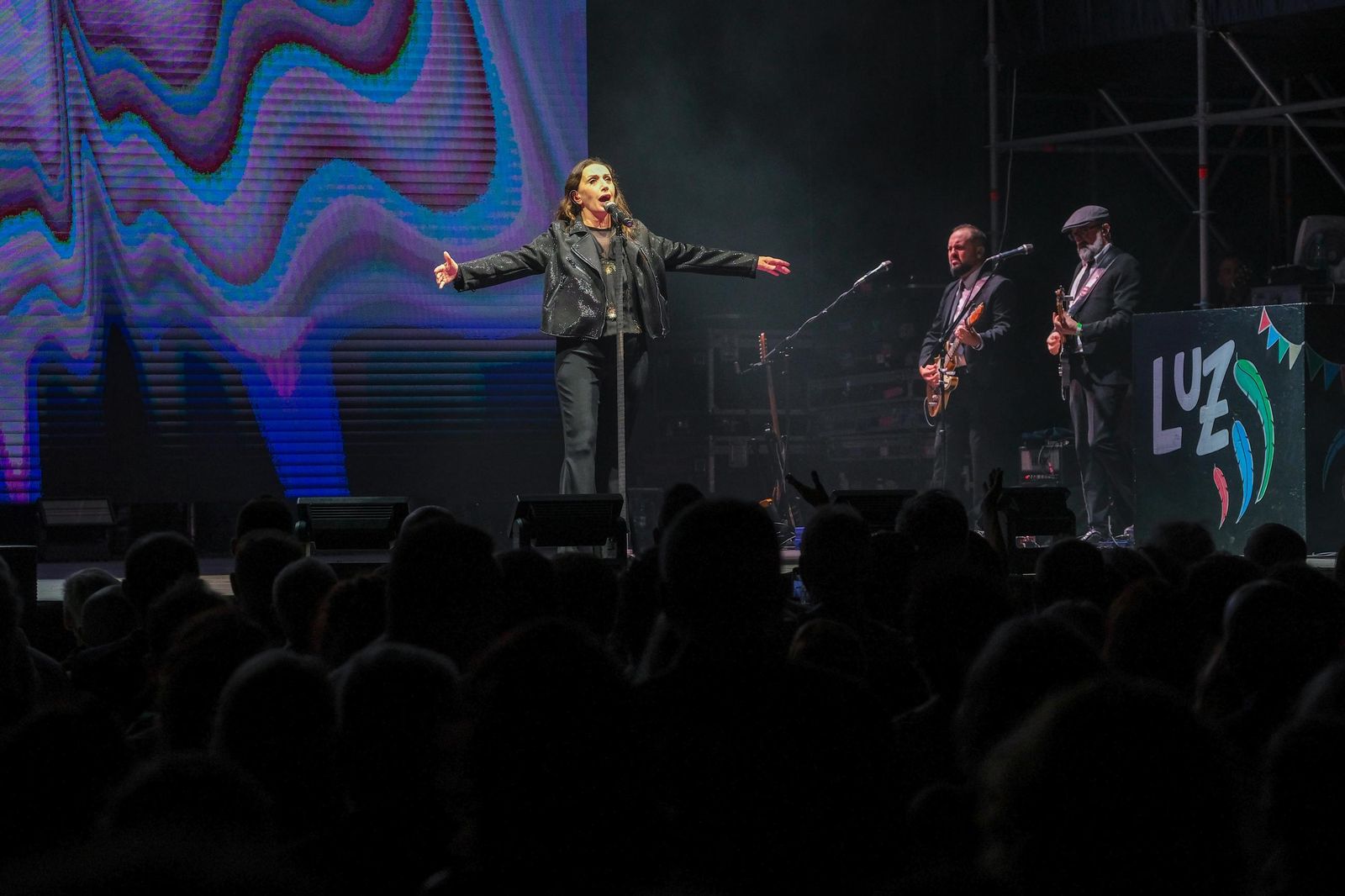 Concierto de Luz Casal en el CAAC