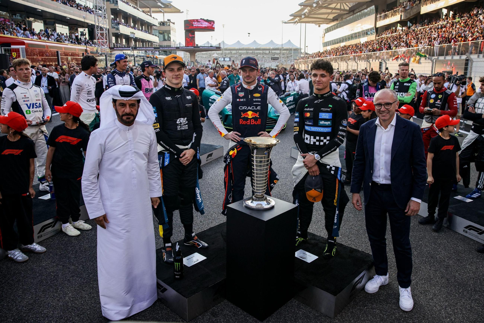 Las fotos del título mundial de Lando Norris en la Fórmula 1