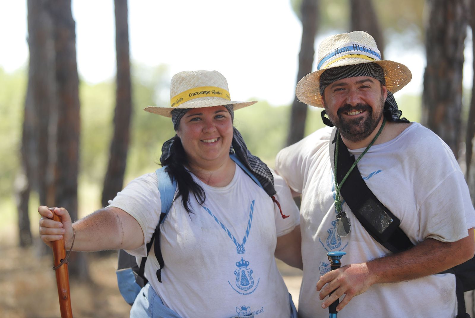 Todos los peregrinos de la Hermandad de Huelva, en imágenes