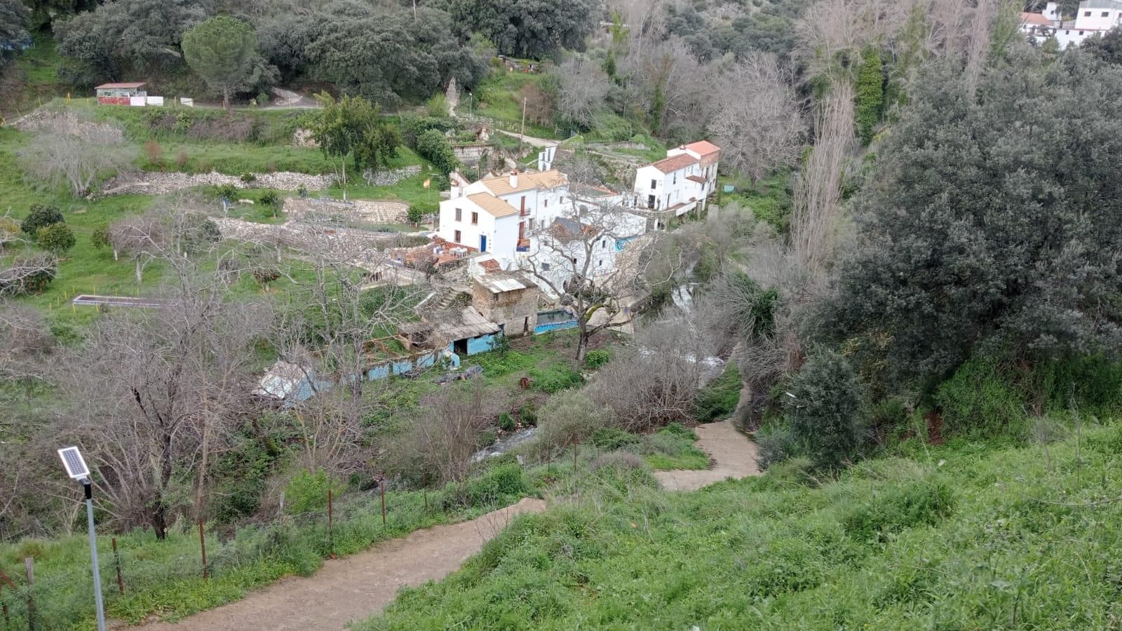 Empieza la bajada al río