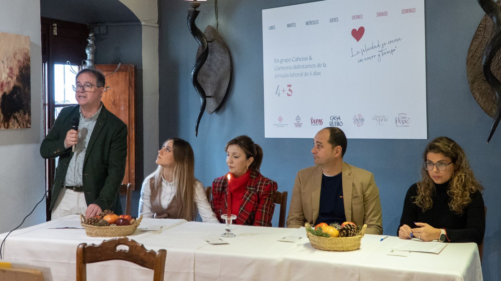 Presentación de las novedades que habrá en 2024 en el Grupo Cabezas Carmona