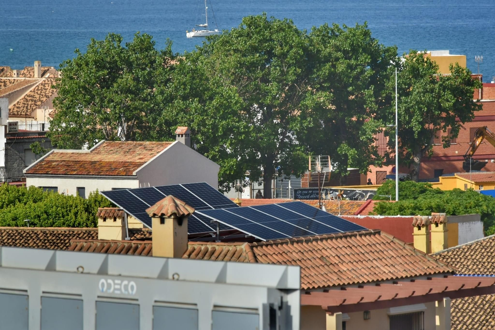 Placas solares en Almería.