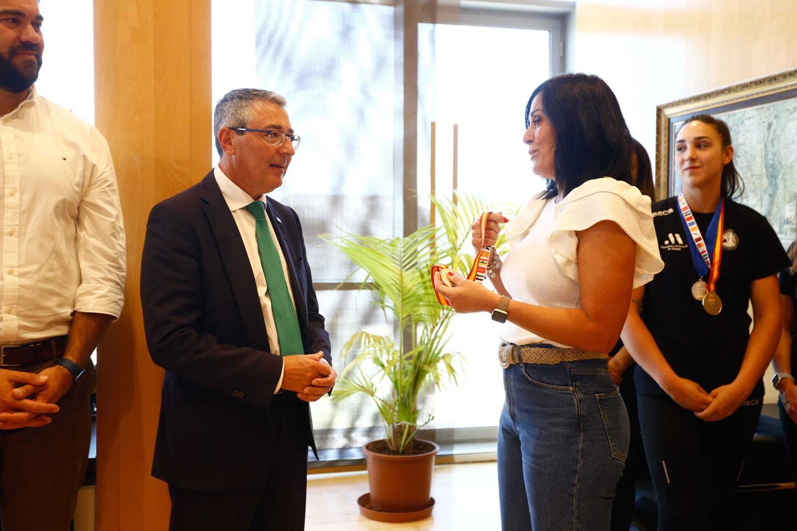 La recepción al Costa del Sol en la Diputación, en fotos