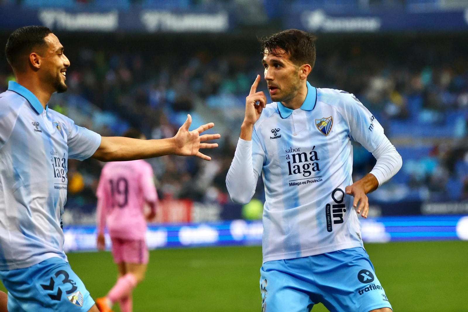 El Málaga CF - Eldense, en fotos