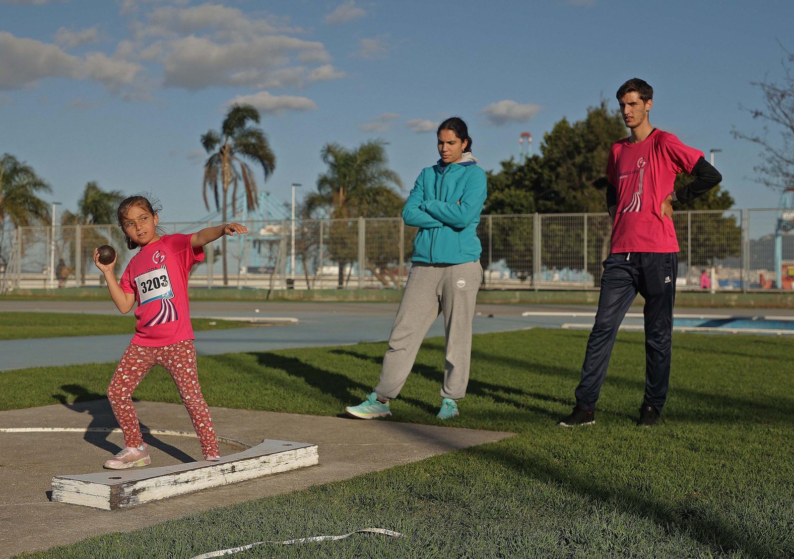 La final de los Juegos Municipales de invierno de Algeciras