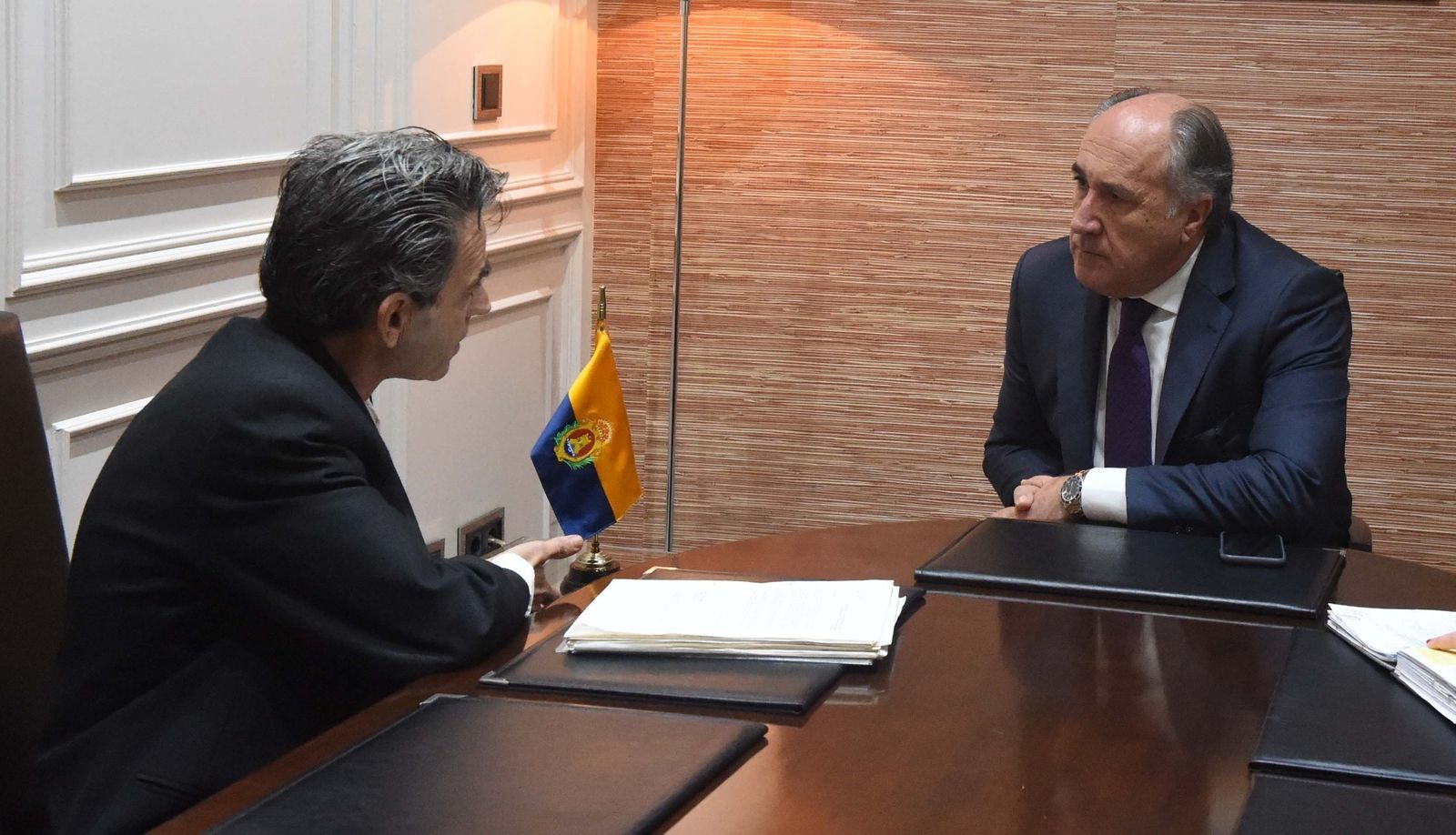 Antonio Fábregas y José Ignacio Landaluce.