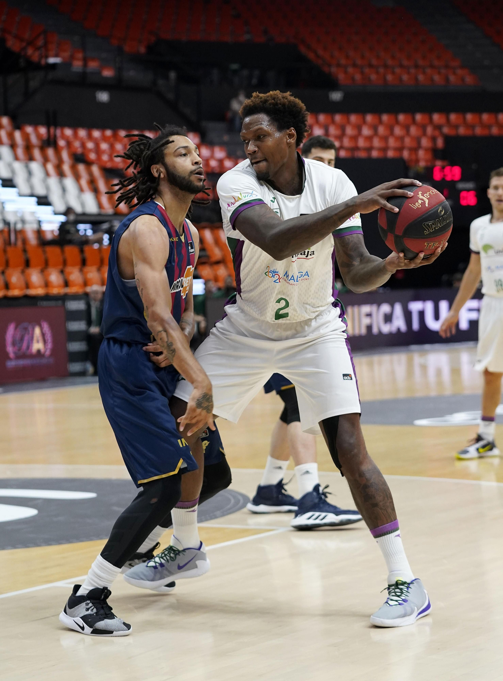 El Baskonia-Unicaja, en fotos
