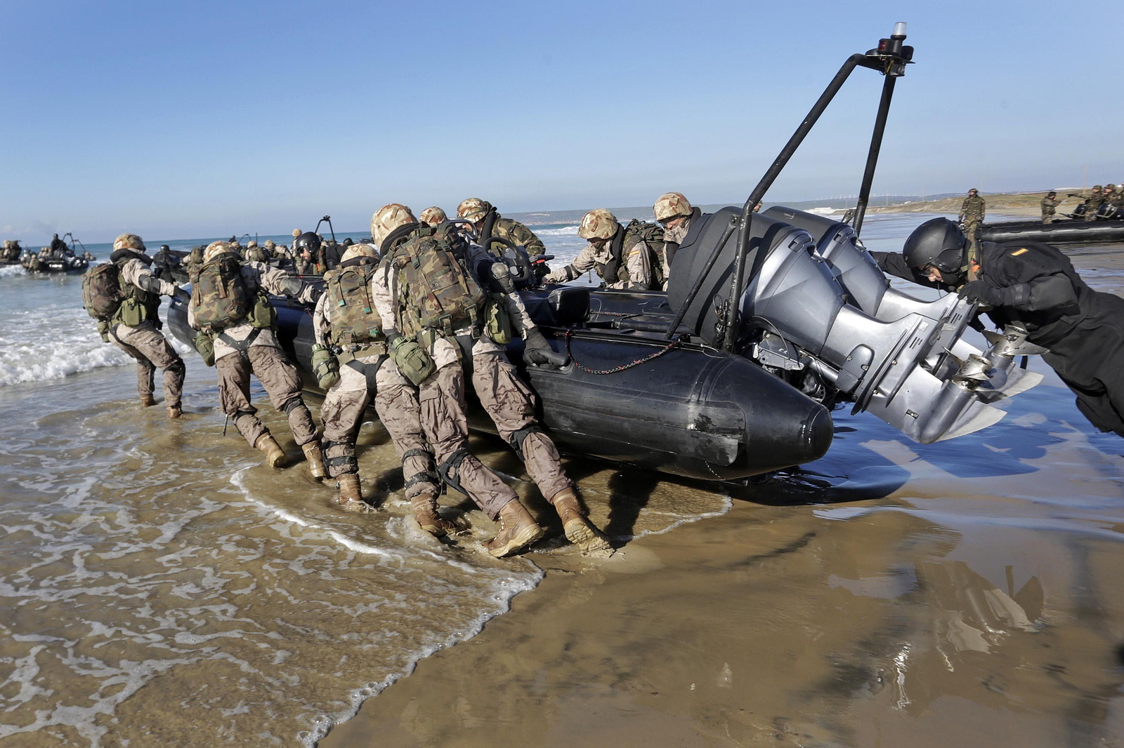 Las imágenes del ejercicio de la Armada MARFIBEX-72