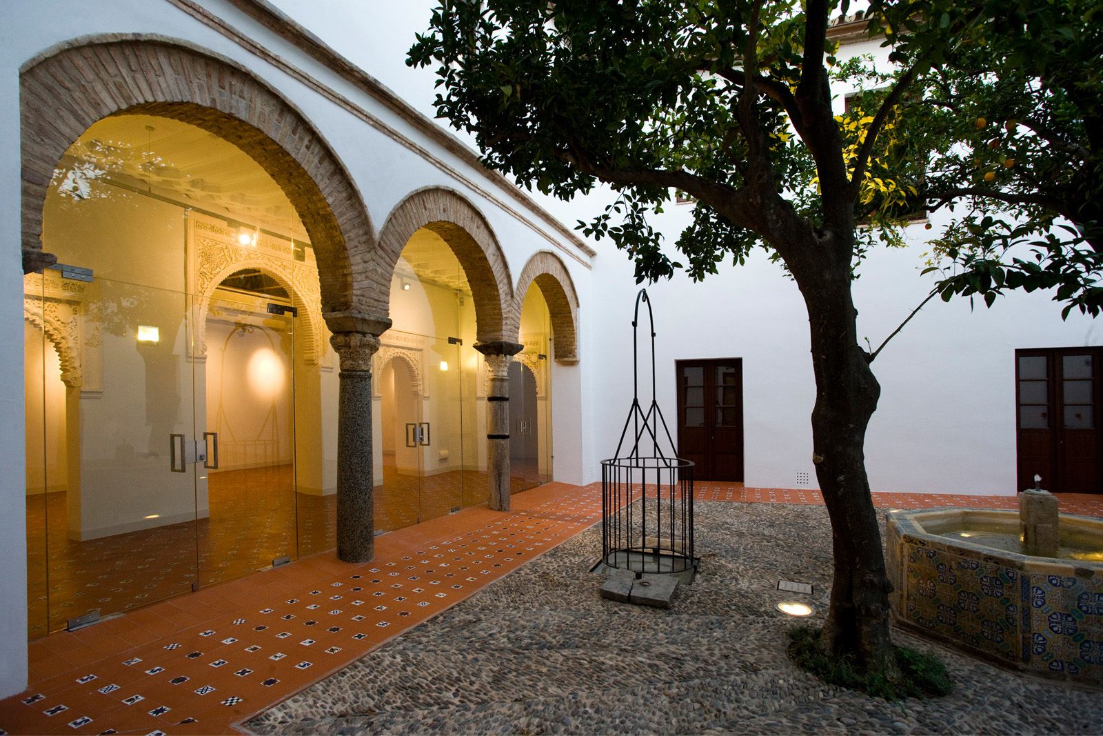 Dependencias de la Casa Árabe.