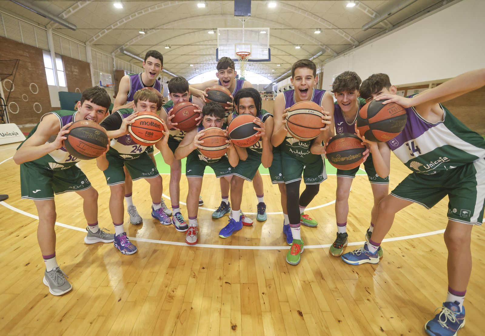 El Unicaja infantil se prepara para la Minicopa.