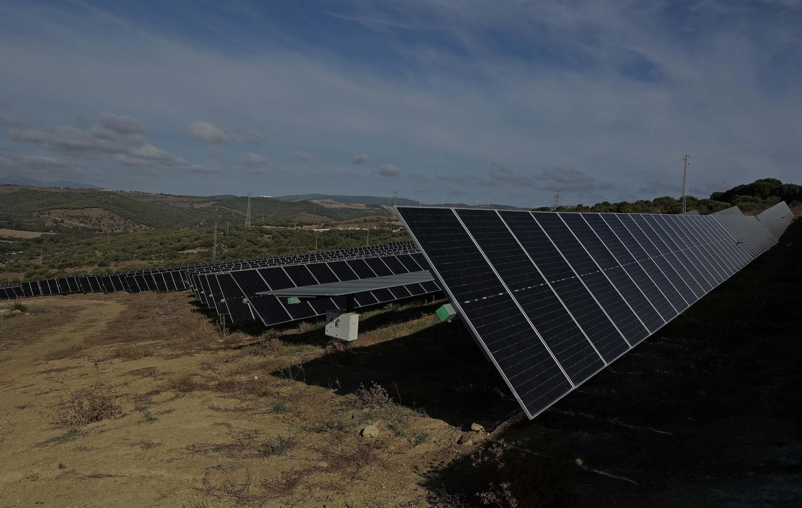 Fotos de la planta de hidrógeno verde Coagener y Guadacorte en Los Barrios