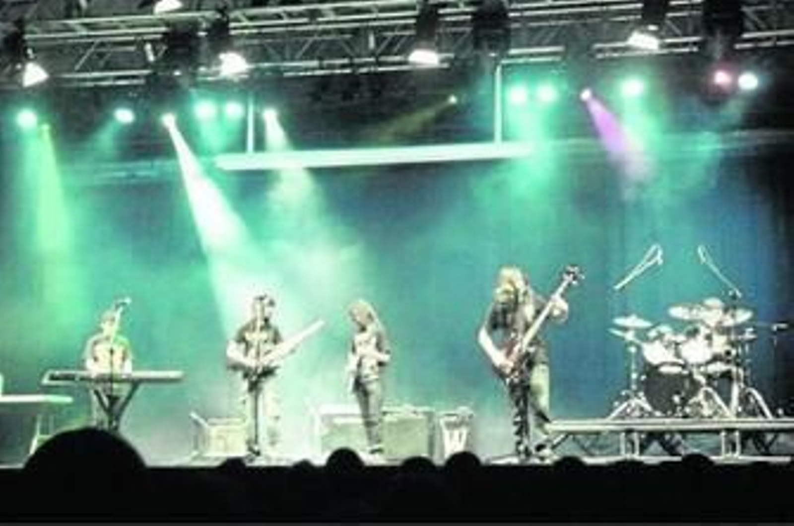 Grupo actuando en el CádiarRock de la edición pasada