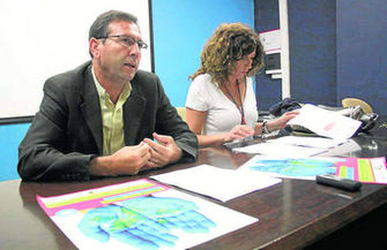 Francisco Trujillo y Pilar Bas.