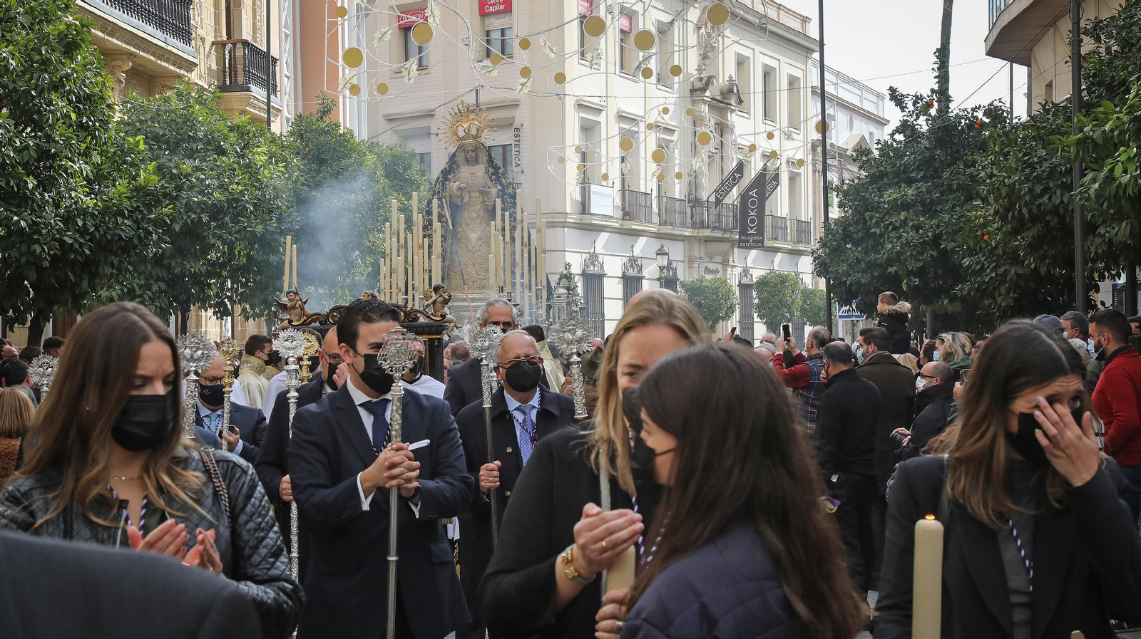 Loreto se trasladó hasta la basílica de la Merced