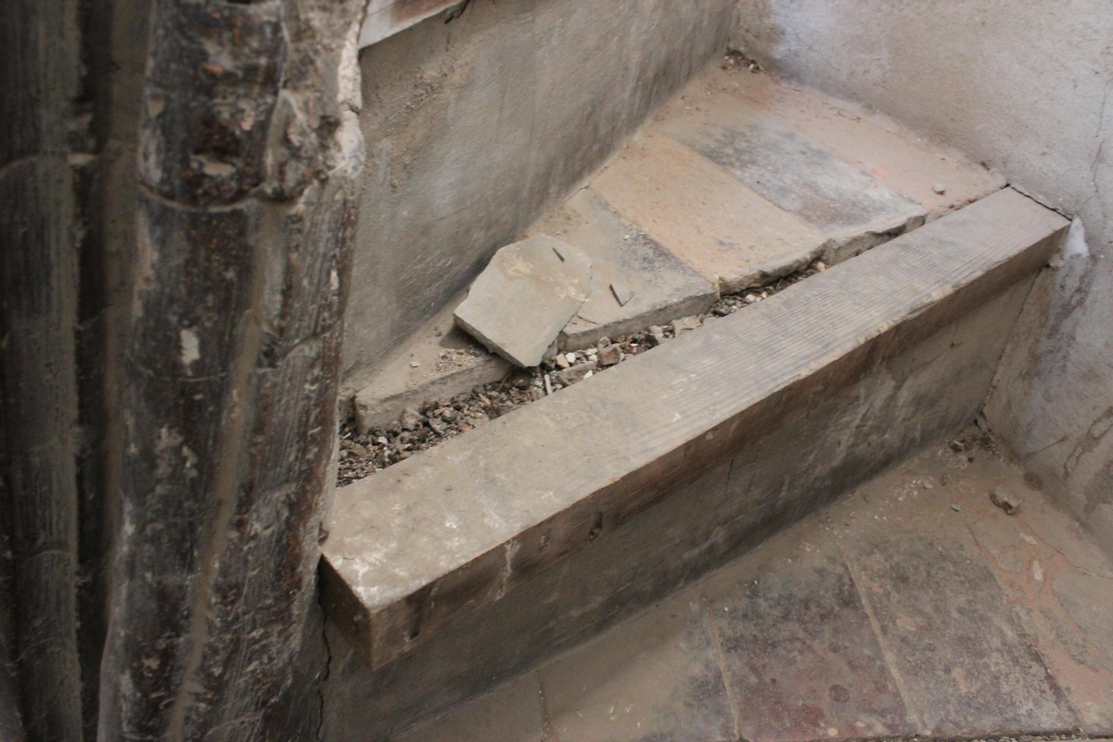 Estado de conservación de la iglesia de la Anunciación