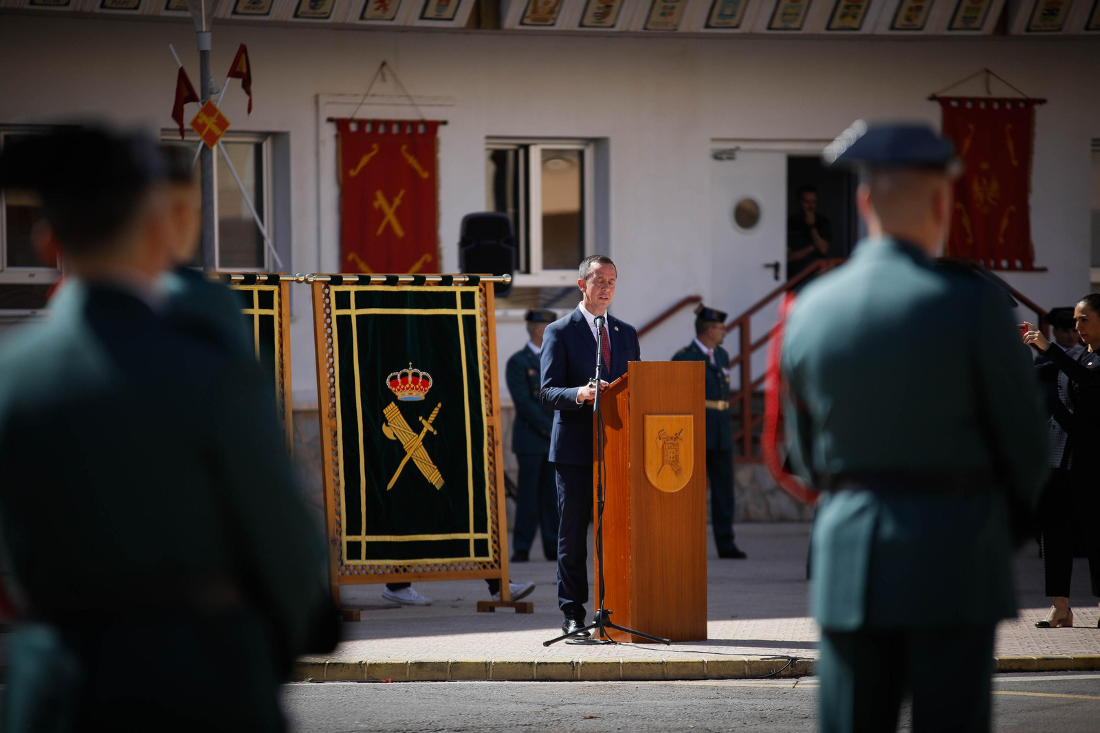 Fotogalería del 180 aniversario de la Guardia Civil.