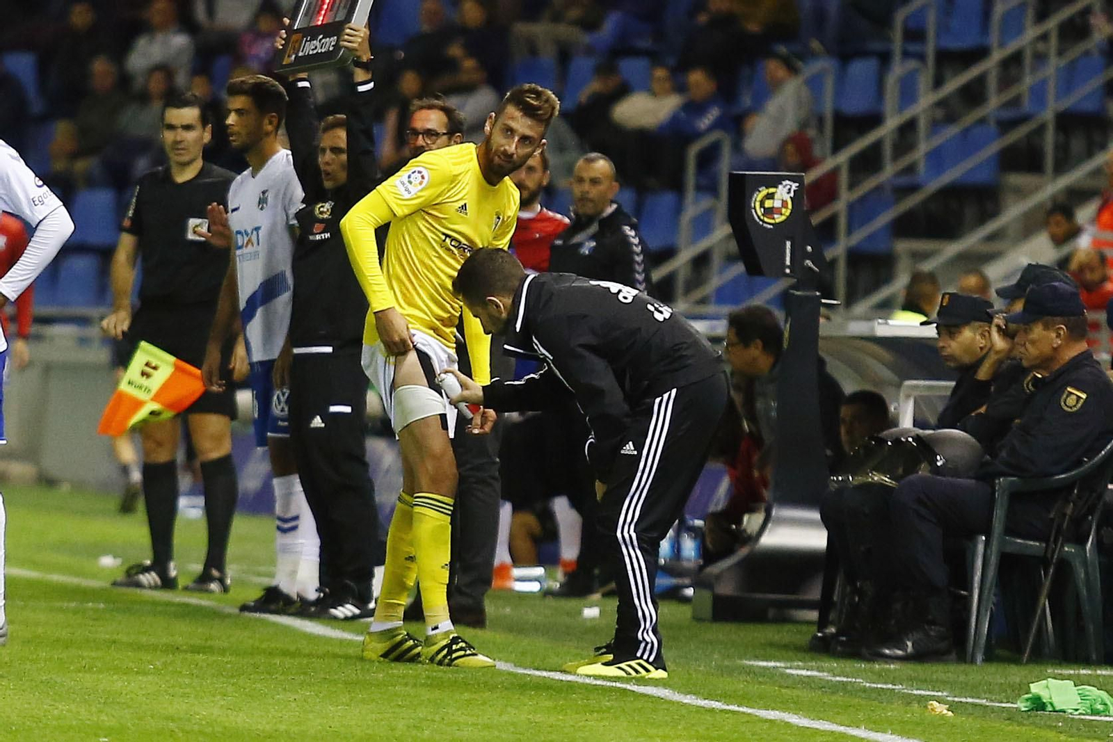 Las imágenes del Tenerife-Cádiz