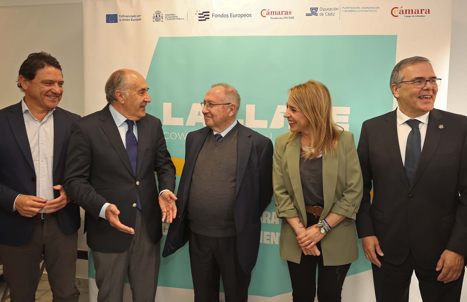 Imágenes de la inauguración del coworking digital La Llave en Algeciras