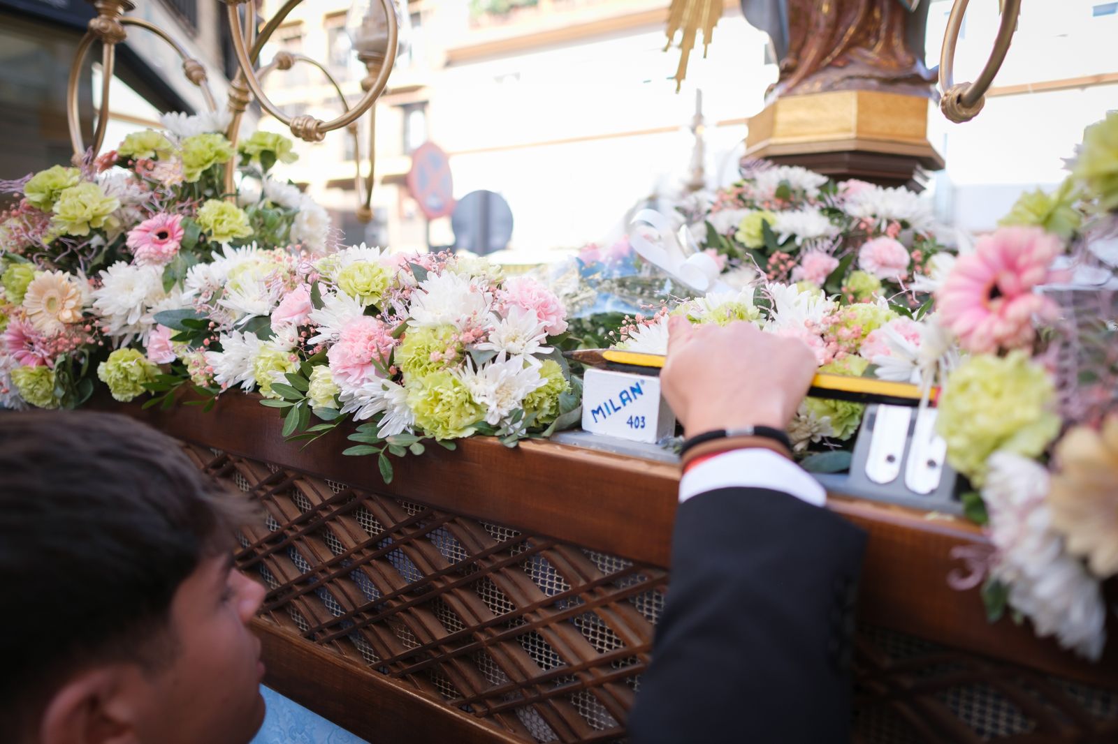 Las imágenes de la procesión de la Virgen Milagrosa de Triana
