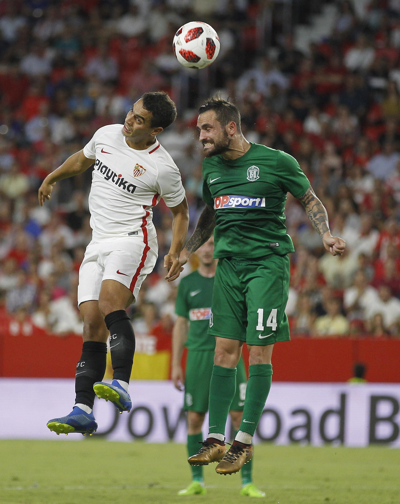Las imágenes del Sevilla FC-Zalgiris