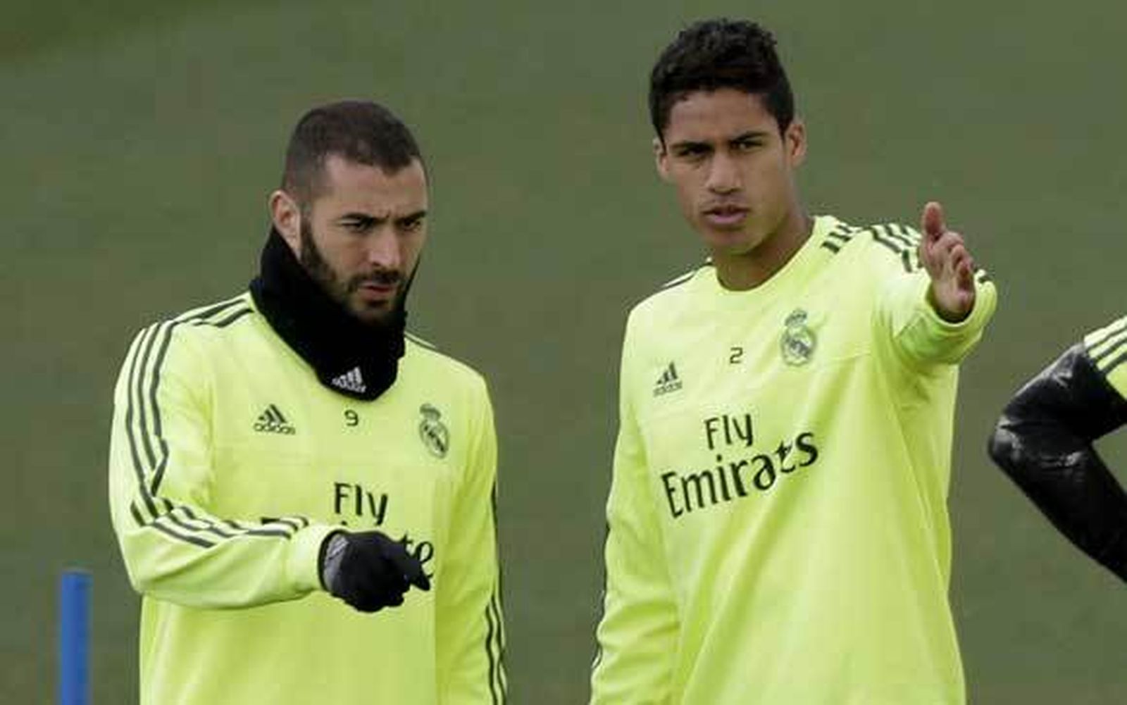 Benzema y Varane llegan a tiempo para la 'Champions'
