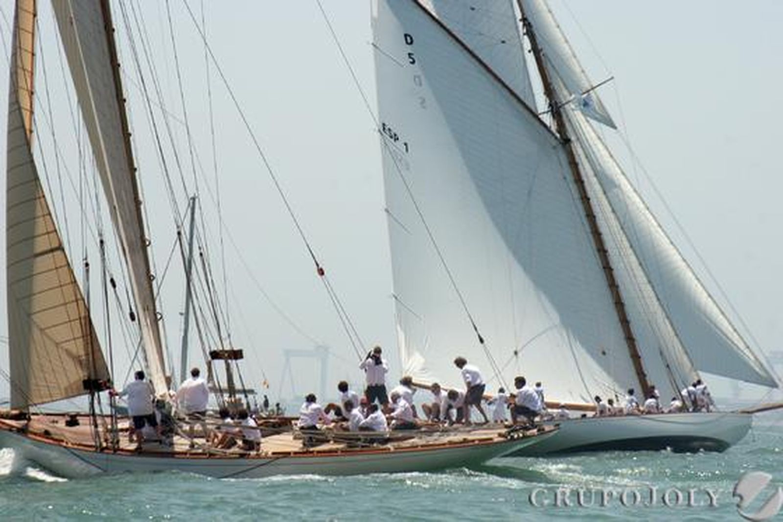 Otra imagen de los gemelos Hispania y Tuiga

Foto: J.D. Corzo