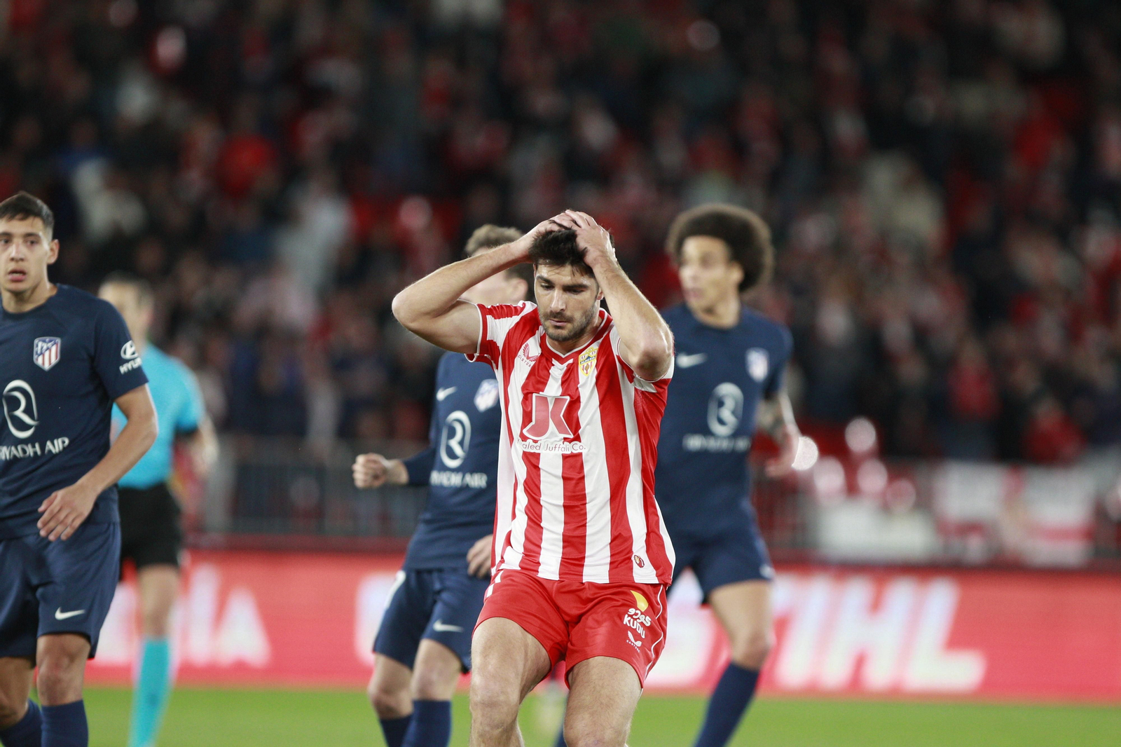 Las mejores imágenes del partido U.D. Almería-Atlético de Madrid