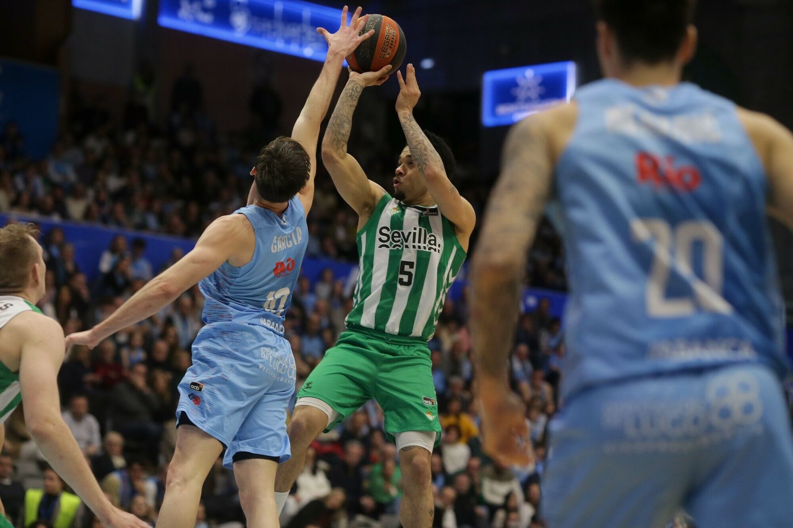 Las fotos del triunfo del Betis Baloncesto sobre el Breogán