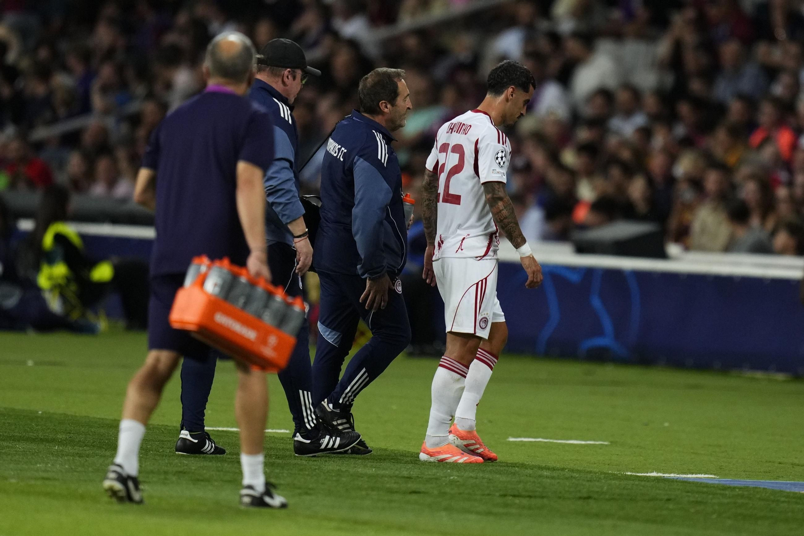 Las fotos del Barcelona-Olympiacos