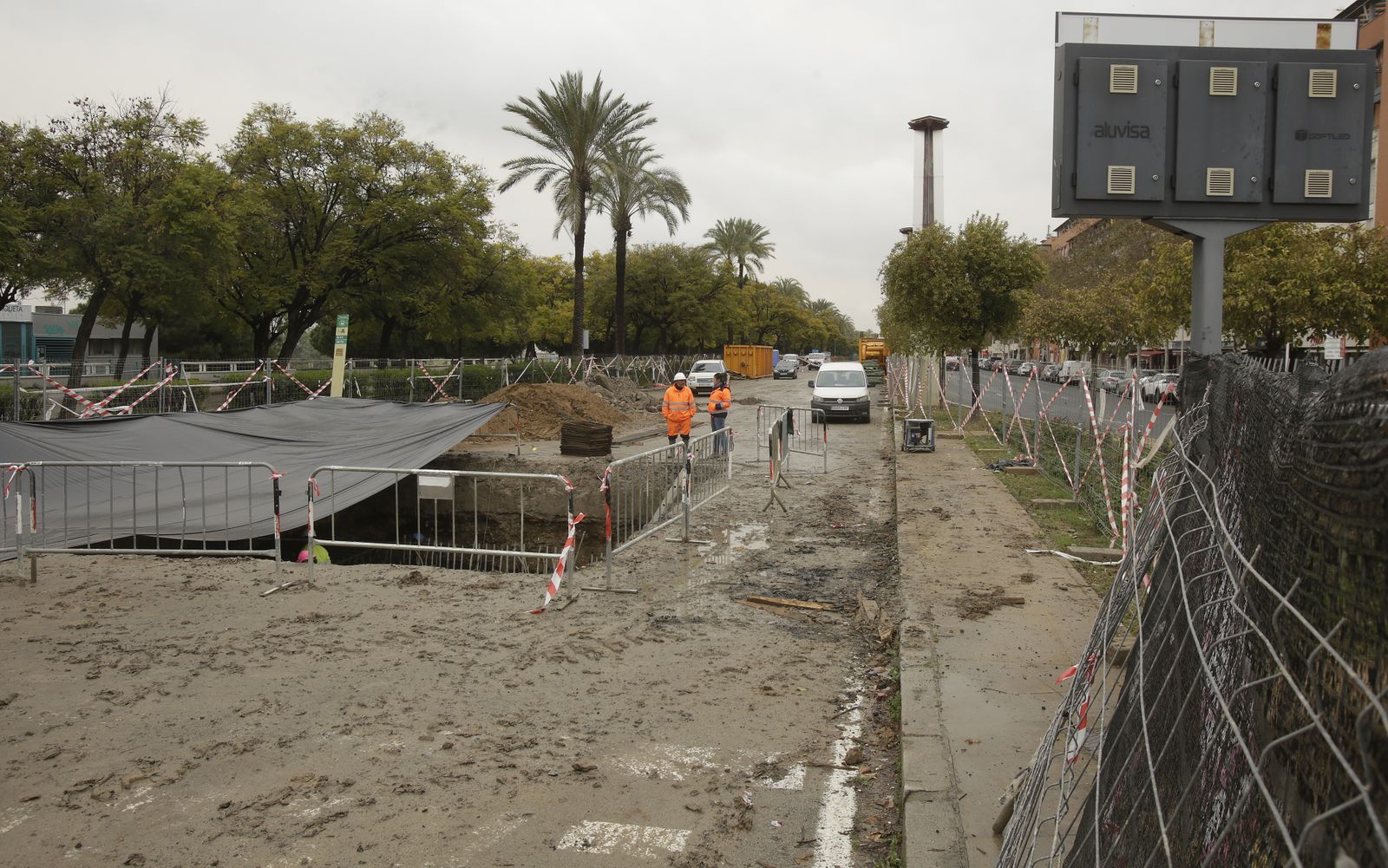 Obras en S.Fco Javier, Torneo y Ronda Histórica