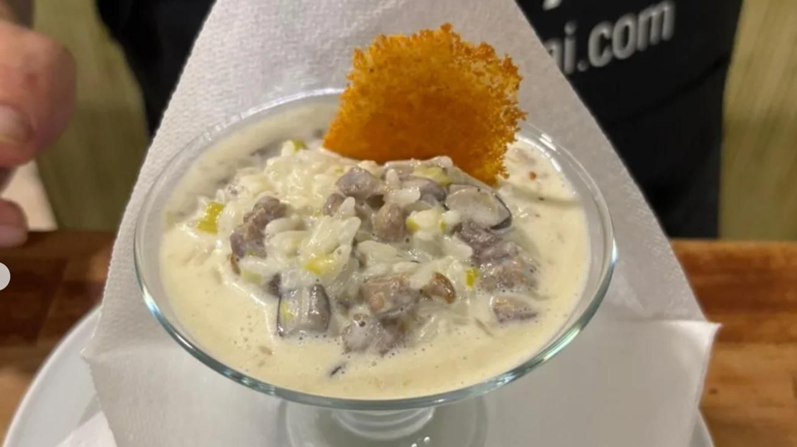 Risotto de setas de la Bodeguita To se andará