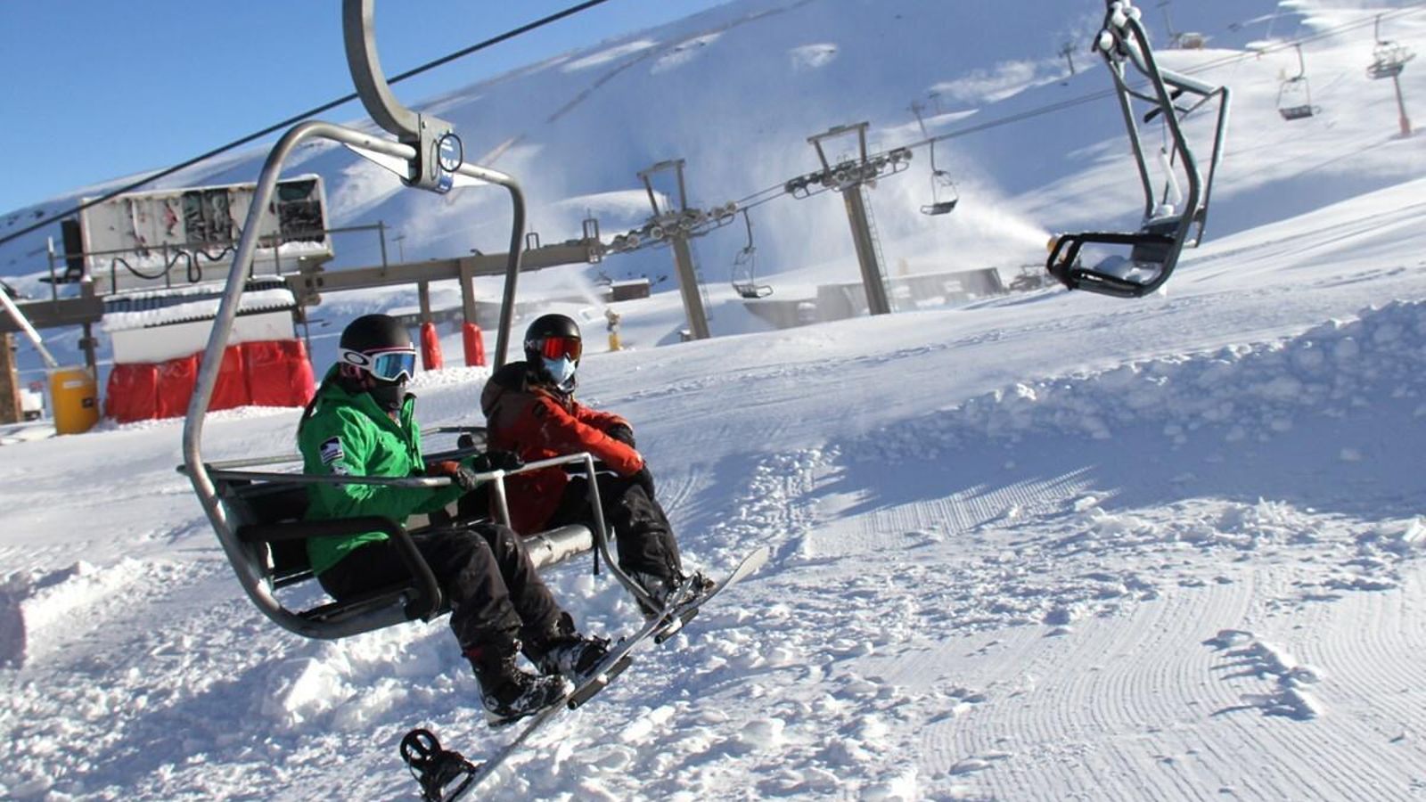 Otra foto de los entrenamientos
