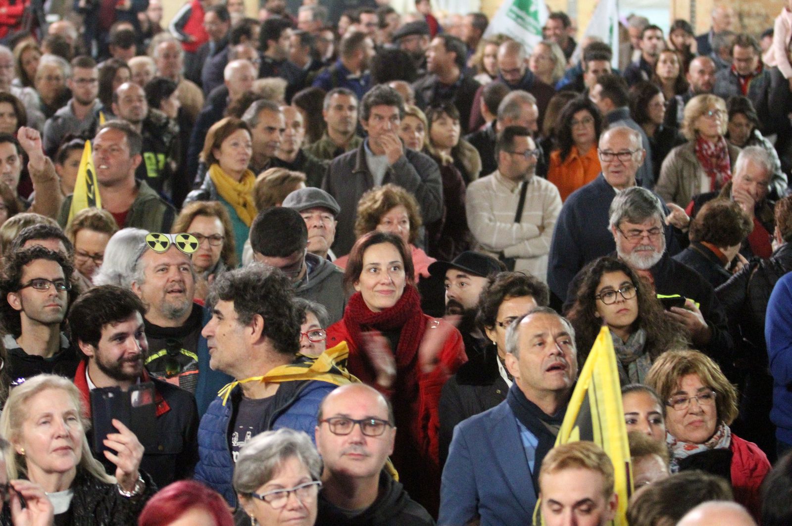 Imágenes de la manifestación contra los Fosfoyesos