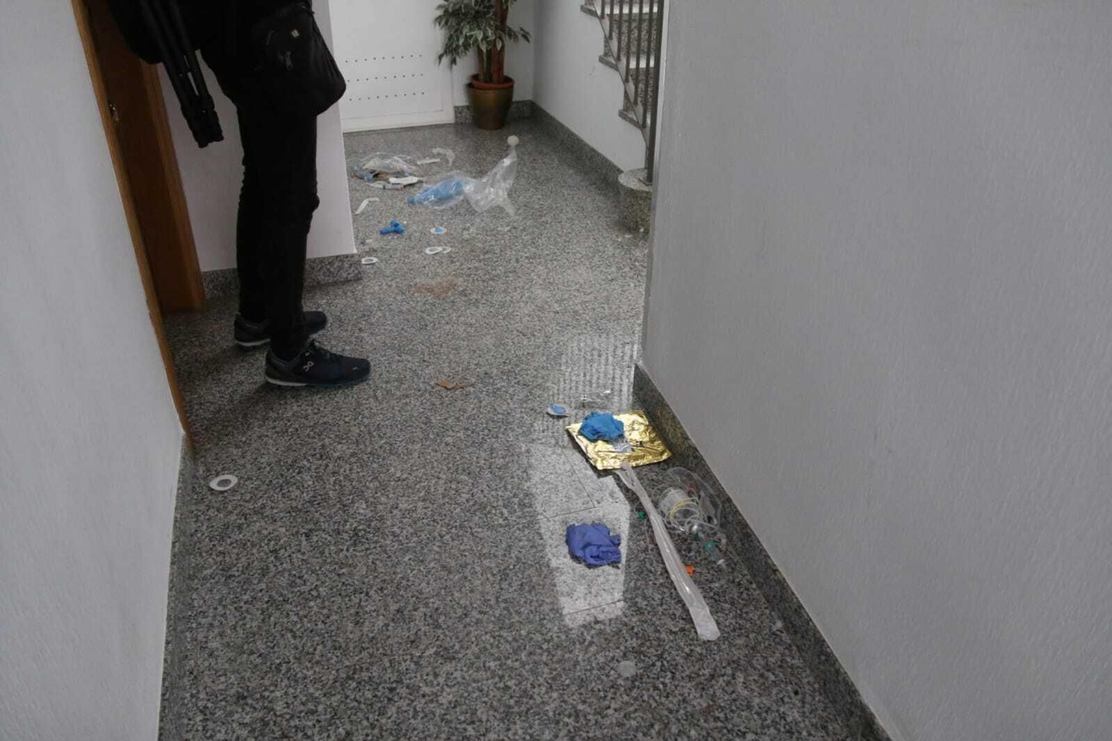 El crimen de la calle Almedina de Almería, en imágenes